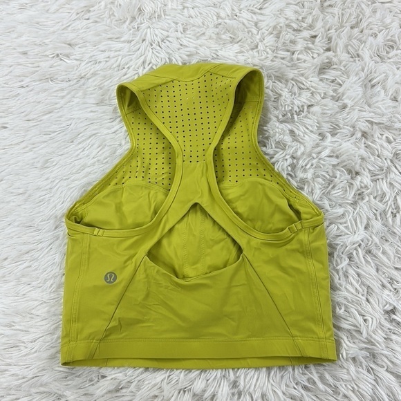 Lululemon Unleash Strength Bra *Medium Support, B/C Cup Yellow Serpentine - Picture 4 of 5